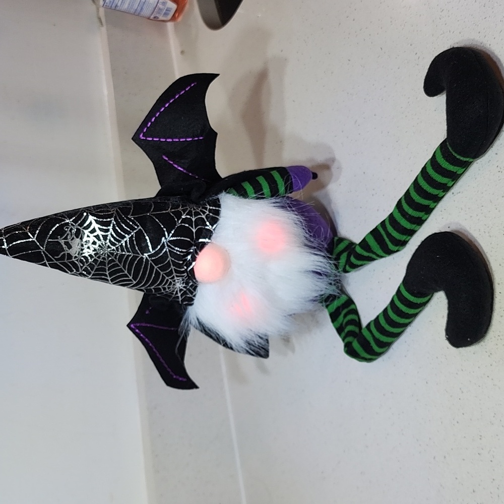 Lighted Halloween Gnome New no tag
